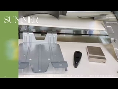 Molde de fundição sob pressão de plástico e exibição de amostra