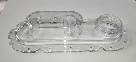 Peças plásticas transparentes feitas sob encomenda da base plástica de modelação por injeção PE/PP