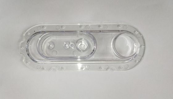 Peças plásticas transparentes feitas sob encomenda da base plástica de modelação por injeção PE/PP