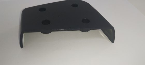 Óleo preto Al6061 anodizados Al6063 morrem as peças fazendo à máquina do CNC das peças da carcaça