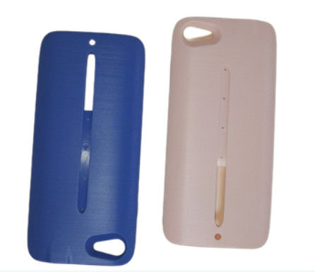 Único ODM modelagem por injeção do OEM da caixa do telefone do silicone da cavidade