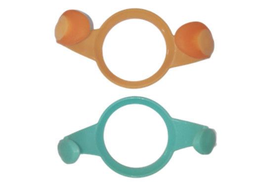 Punho macio do silicone da garrafa de bebê das peças PPSU da borracha de silicone do produto comestível