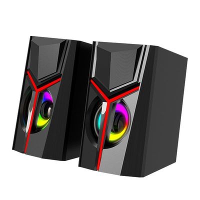 Subwoofers Desktop do volume super audio pequeno do portátil de USB do orador do computador do jogo do RGB