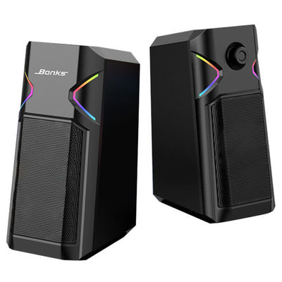 Subwoofers Desktop do volume super audio pequeno do portátil de USB do orador do computador do jogo do RGB
