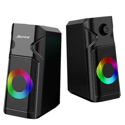 Subwoofers Desktop do volume super audio pequeno do portátil de USB do orador do computador do jogo do RGB