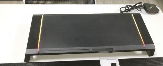 SECC Metal Monitor Stand com USB3.0 Hub / Carregamento sem fio