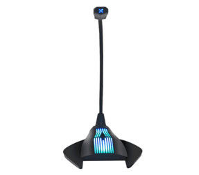 M1 USB Microfone de voz fria Anulação de ruído Micrófono de condensador
